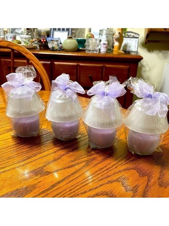 Other - Candles Lantern Lavender Set of 4